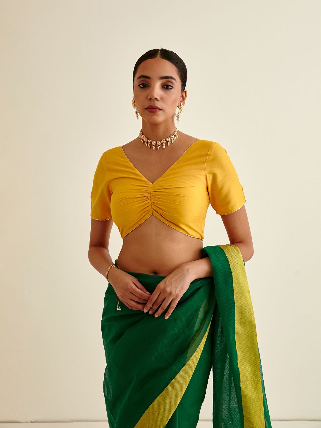 Mustard blouse deals