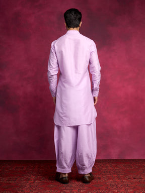 High-low hem kurta - Lavender