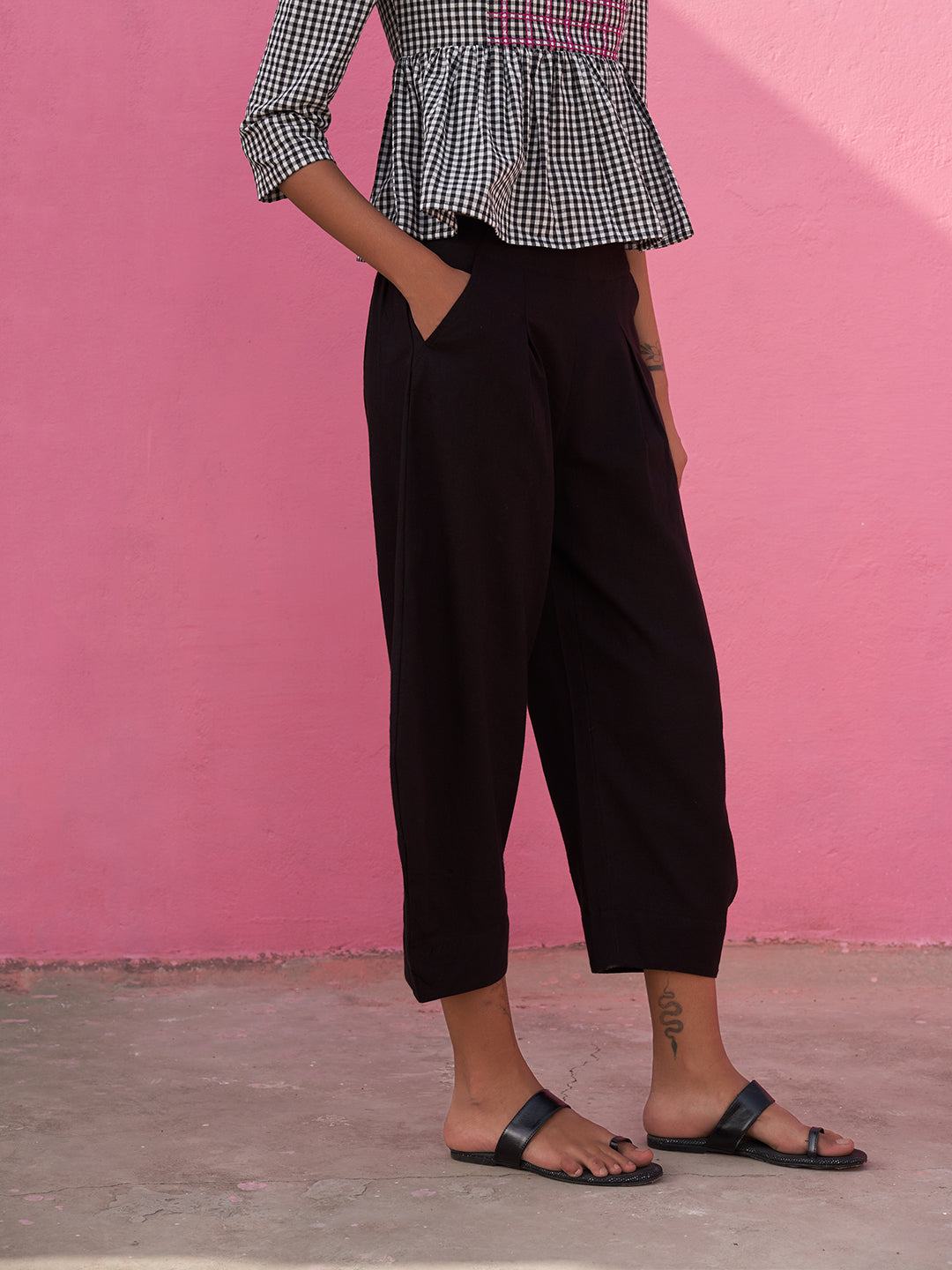 Black Loose Pants