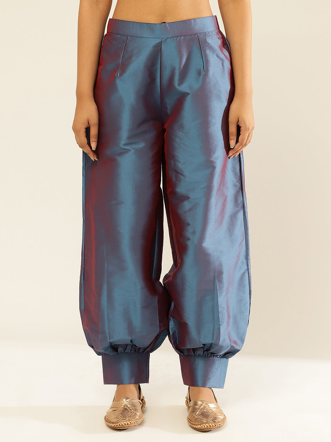 Banarasi Tafetta Pathani Pants