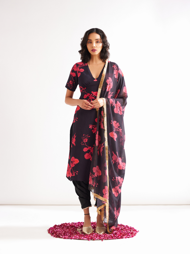 GULMOHAR KALI DUPATTA