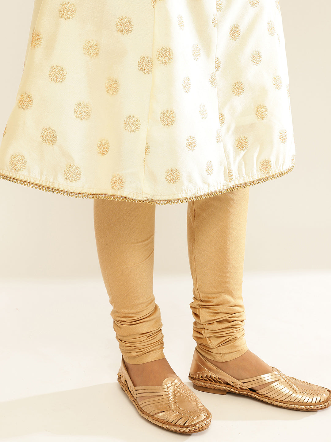 Banarasi Zari Tafetta Circular Kurta Set