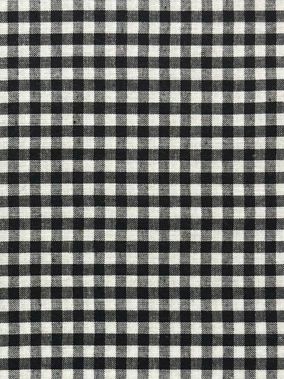Gingham Checks Dress with Gathered Sleeve