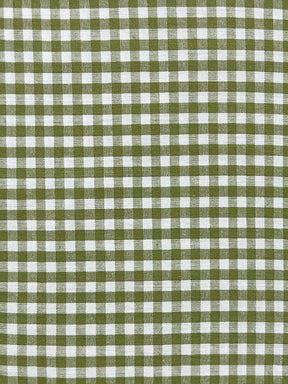 Gingham Checks Kurta with Gathered Sleeve