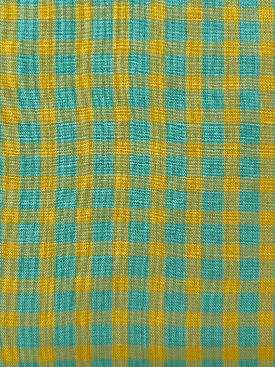 Multi-color checks straight pants