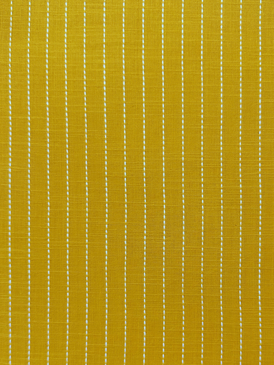 Kantha stripe yellow angrakha kurta Set