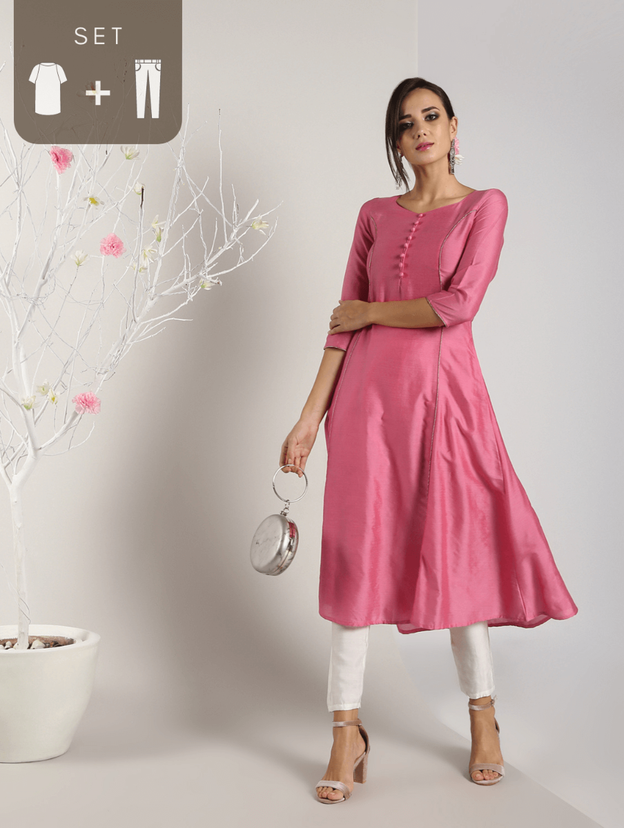 Scoop Neck Kurtas - Buy Scoop Neck Kurtas online in India