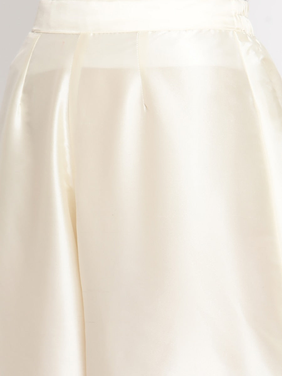 Cloud Cream Banarasi Pathani Salwar