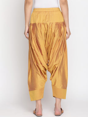 Golden Haze Banarasi Afghani Salwar