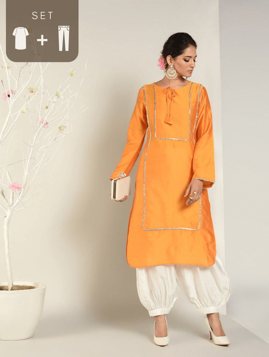 5 Latest Pathani Kurta Pajama Designs For Girls in 2024 ⋆ CashKaro | Cotton  kurti designs, Simple kurti designs, Plain kurti designs