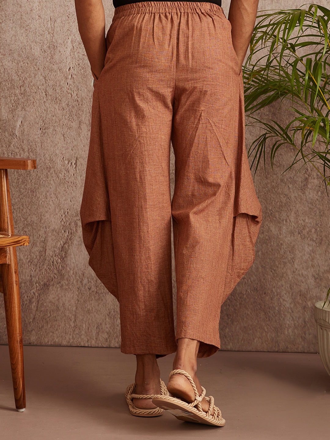 Casual Harem pants- Brown