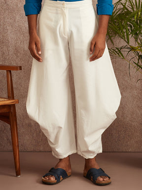 Casual Harem pants- White