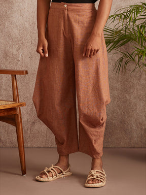 Casual Harem pants- Brown
