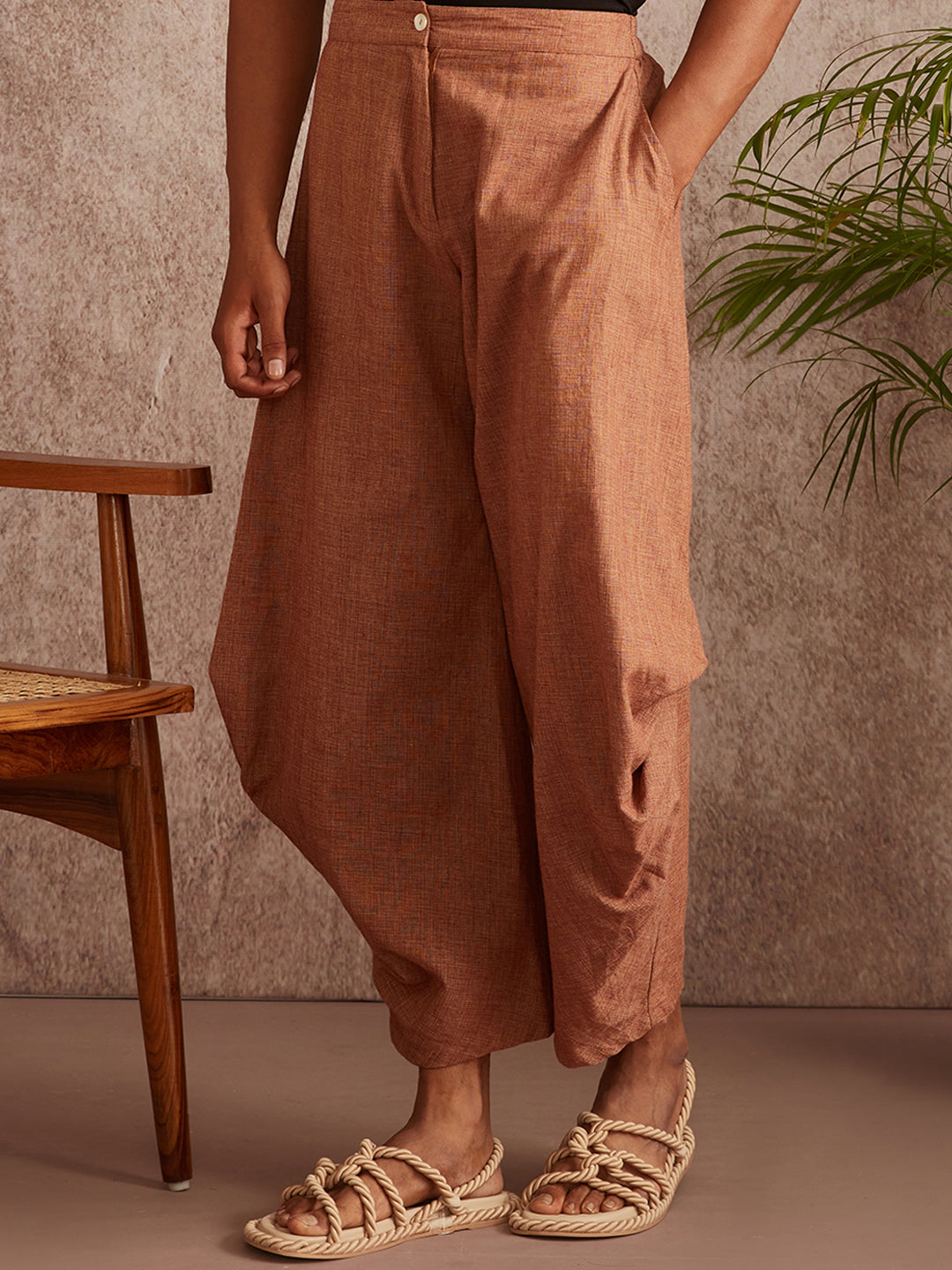 Casual Harem pants- Brown