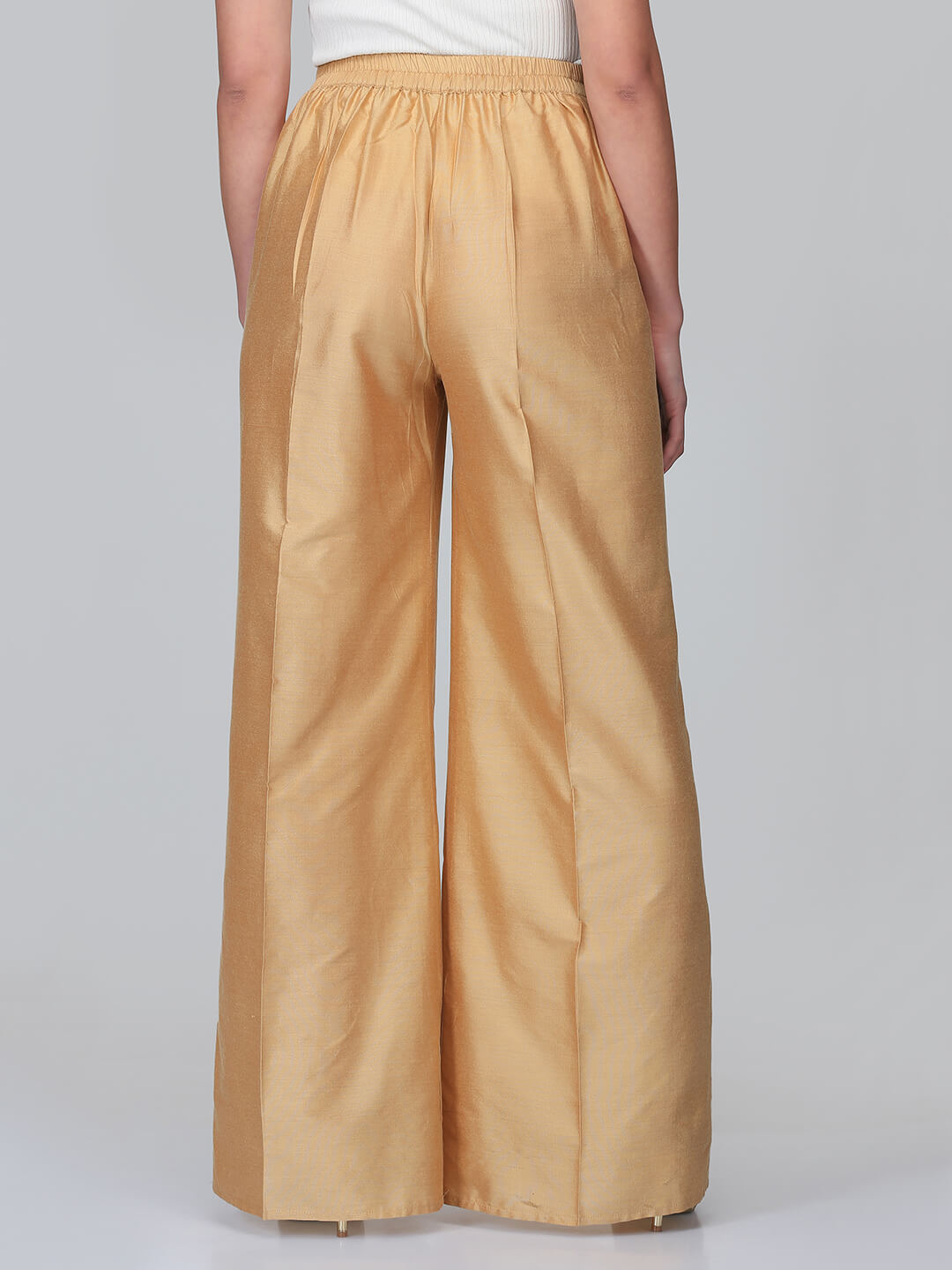 Banarasi Golden Palazzo Pants