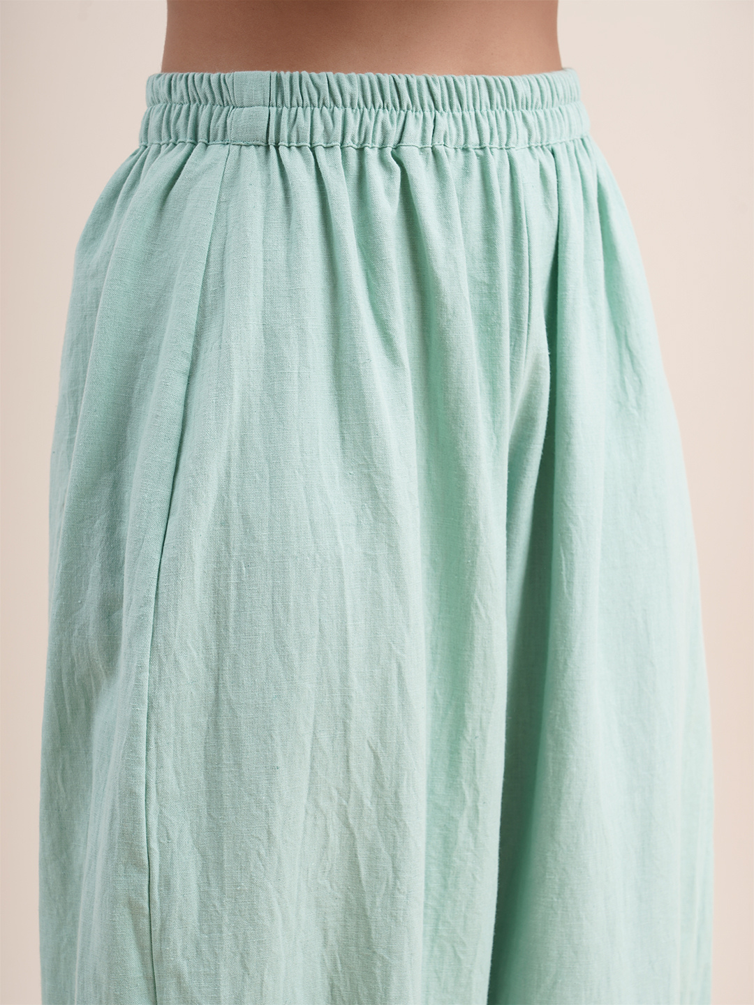 Mint Green Pathani Pants