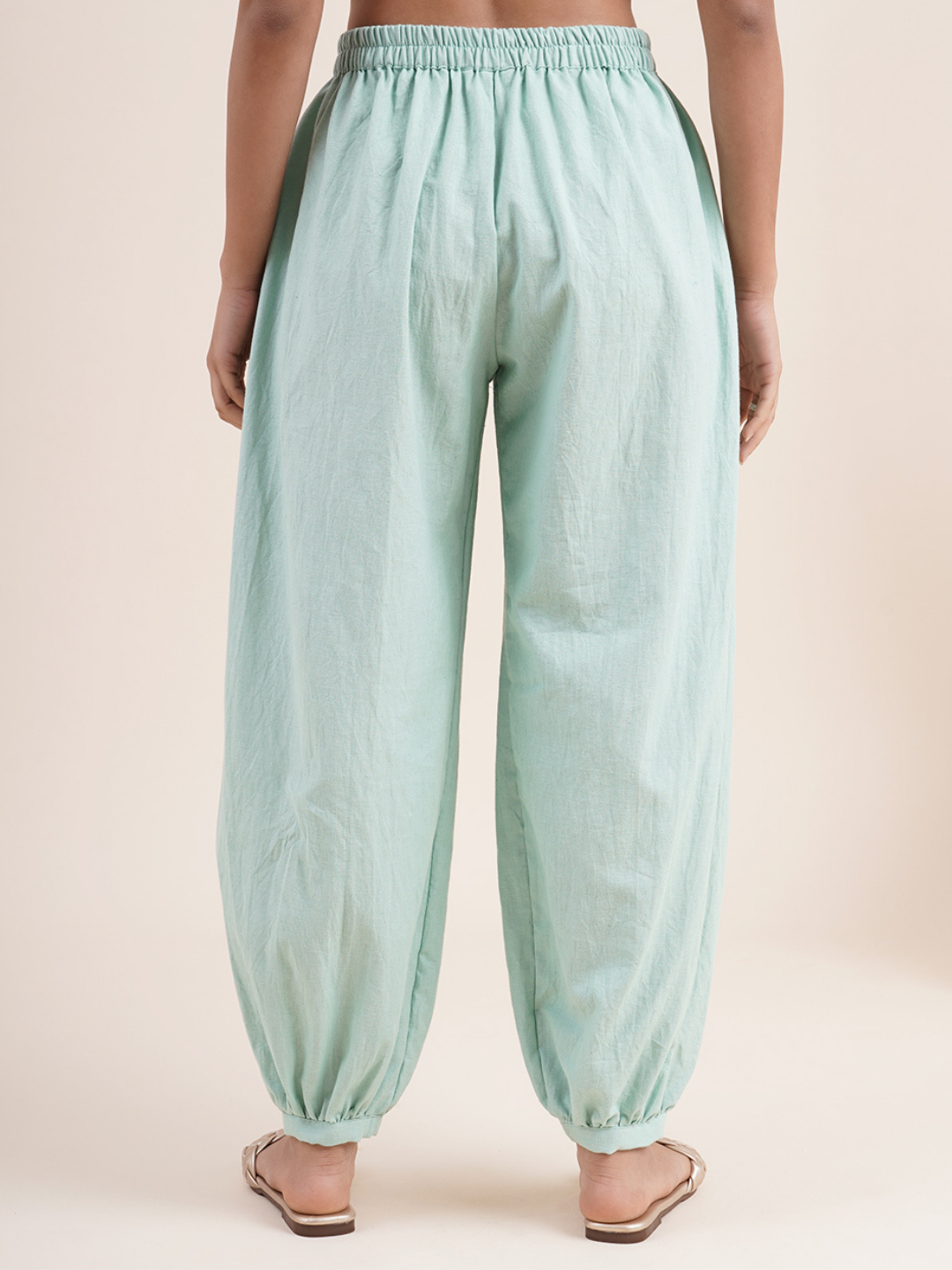 Mint Green Pathani Pants
