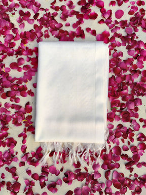 Padma Odhani - Pearl White