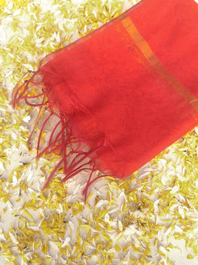 Divya Odhani - Scarlet Red