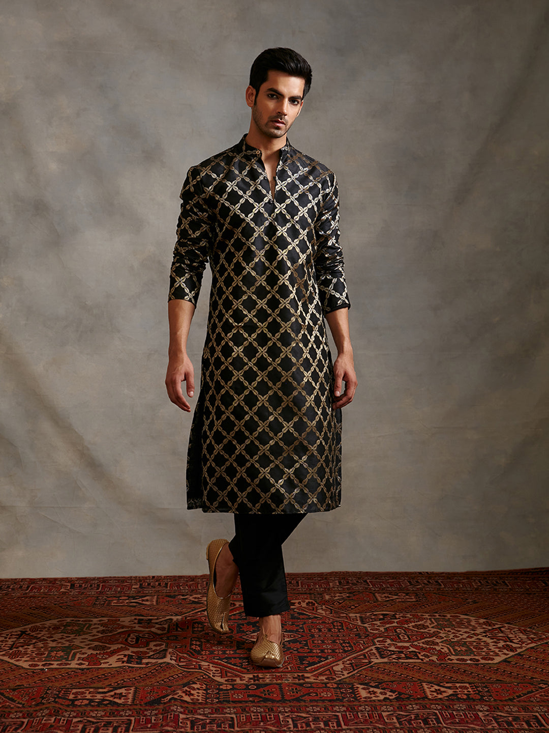 Function Wear Peach Color Mens Fancy Kurta Pyjama In Georgette Fabric |  Mens kurta designs, Sherwani for men wedding, Mens shirt dress
