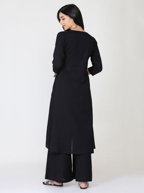 Abhishti The Speech in cotton Linen High LowAngrakha
