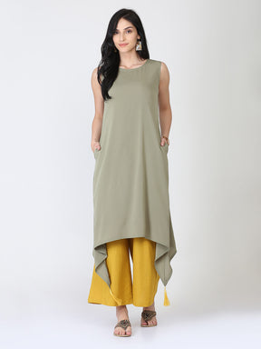 Abhishti Flared Tassled A line Kurta