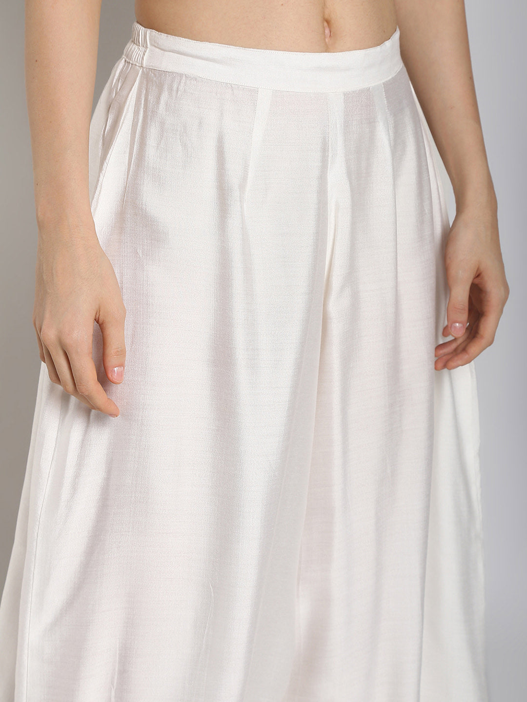 White Banarasi Pathani Salwar
