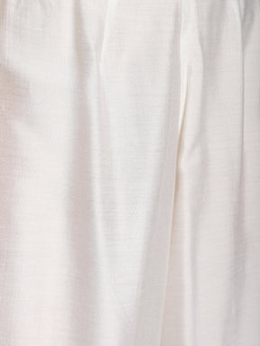 White Banarasi Pathani Salwar