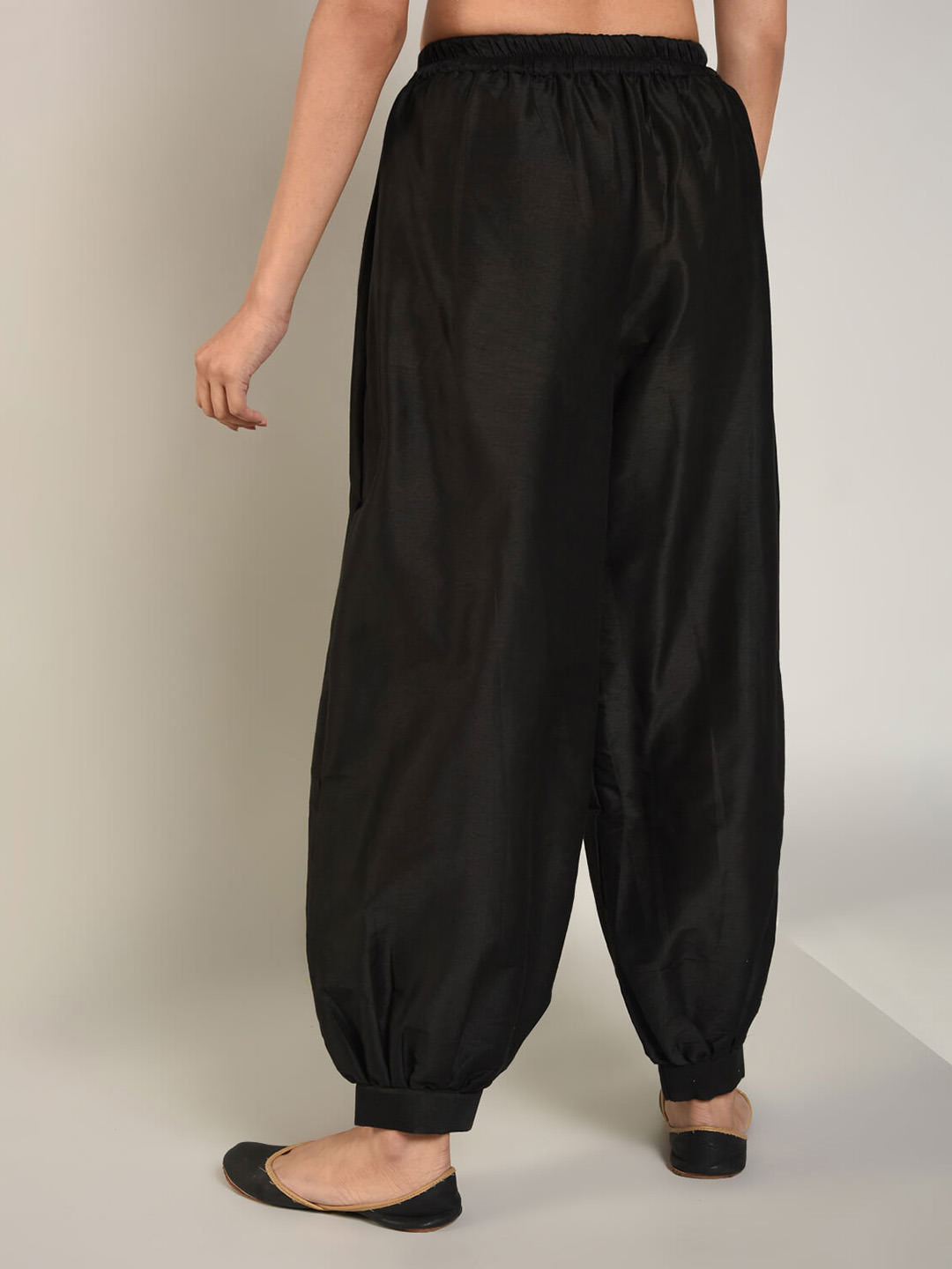 Black Banarasi Pathani Salwar