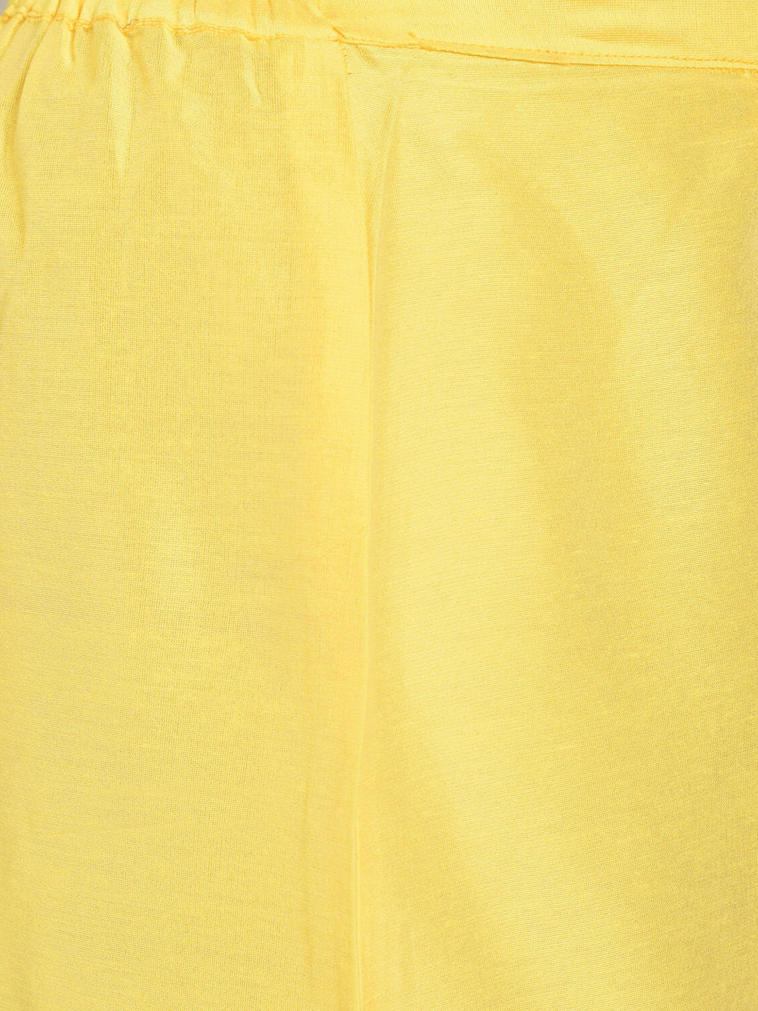 Abhishti Solid Cotton Silk Pathaani Salwar
