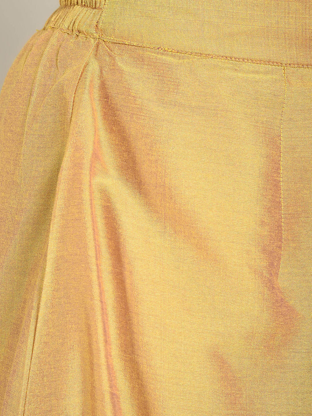 Abhishti Solid Cotton Silk Pathaani Salwar