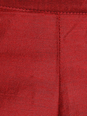 Abhishti Cotton Silk asymmetric Kurta with Mangalgiri Border with Bottom