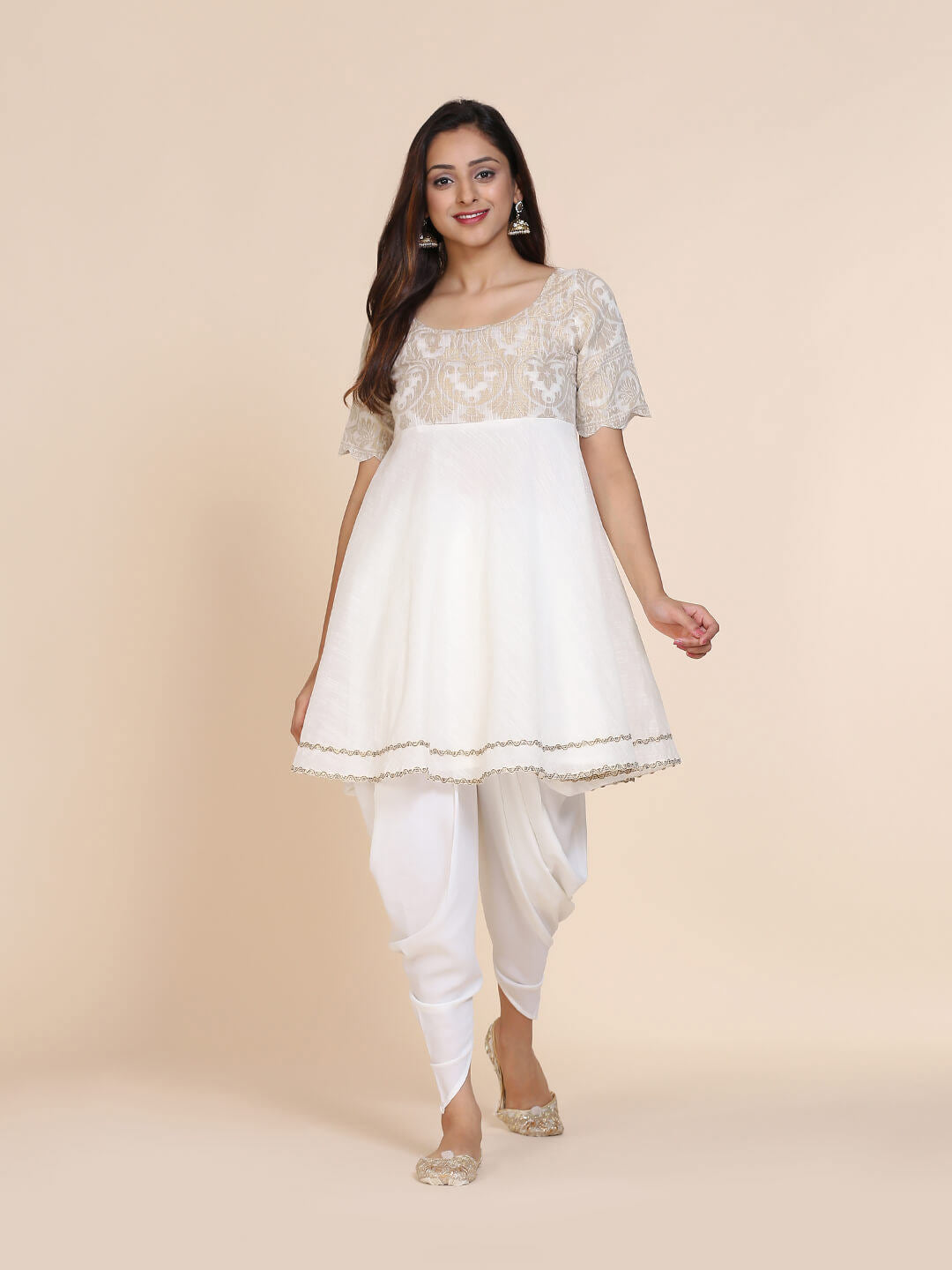 Zari Work Kurtis Kurtas  Buy Zari Work Kurtis Online for Women