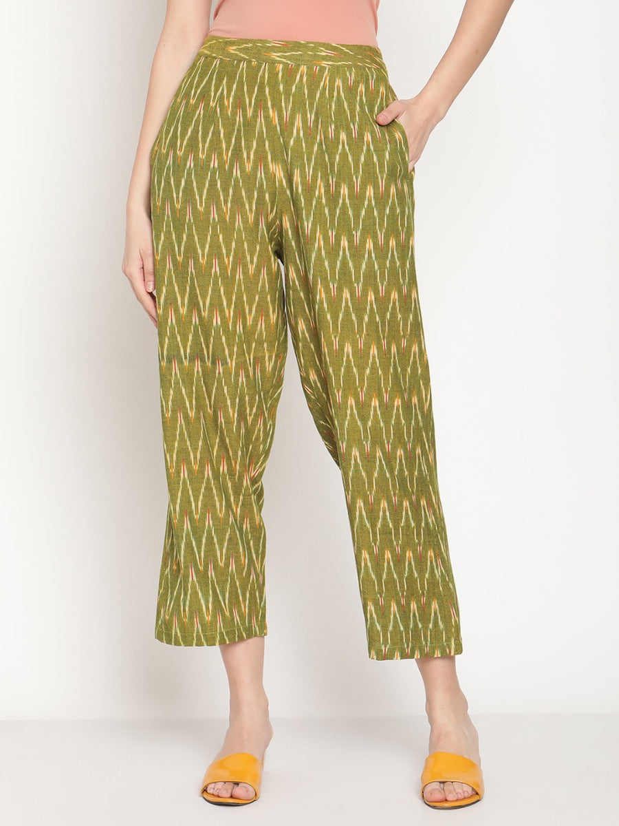 Sandy Fawn Kurta with Hand-embroidered Details and Pant