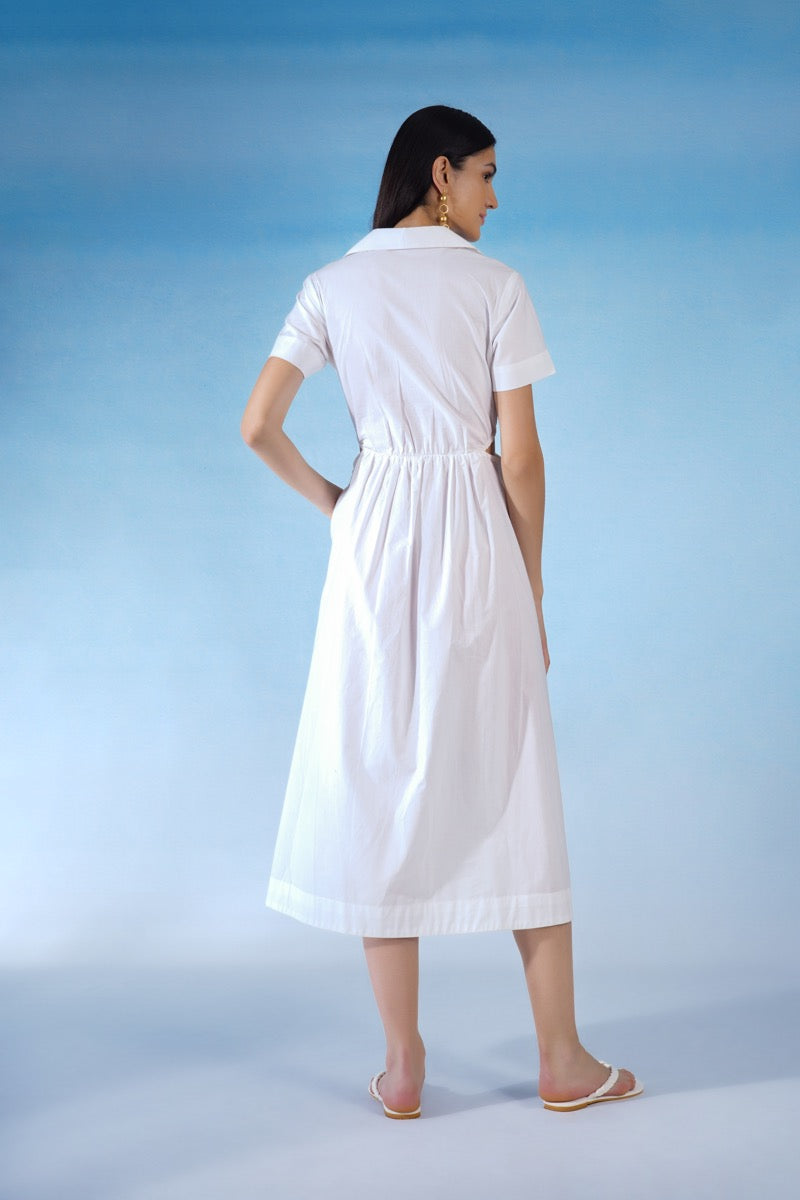 Eira Dress-white