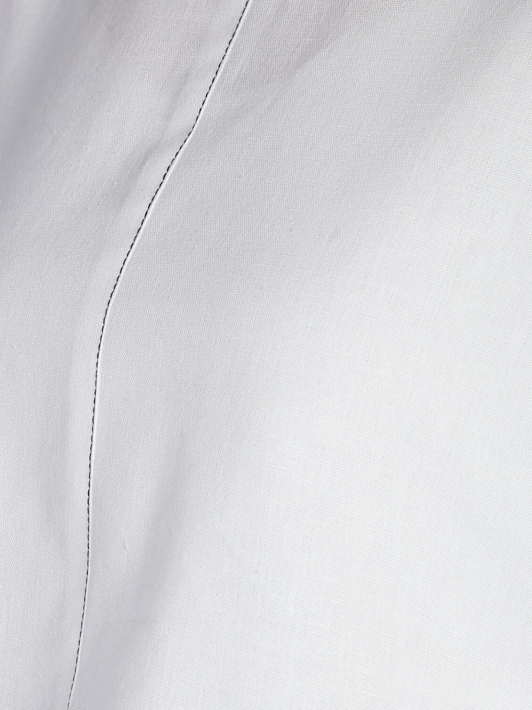 Bouffant Sleeves Stitch detail Cotton Linen Top