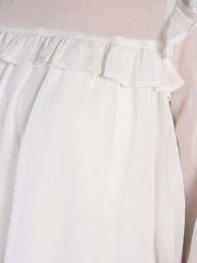 Comfort Chiffon ruffled Top