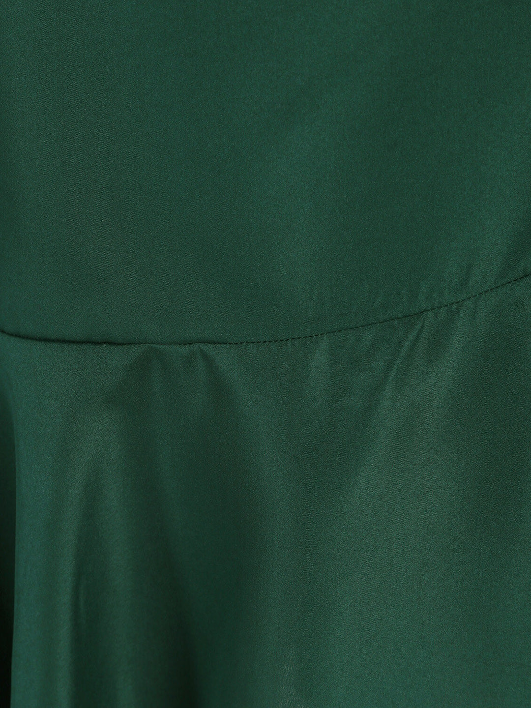 Cowl neck Pephem Crepe Dress