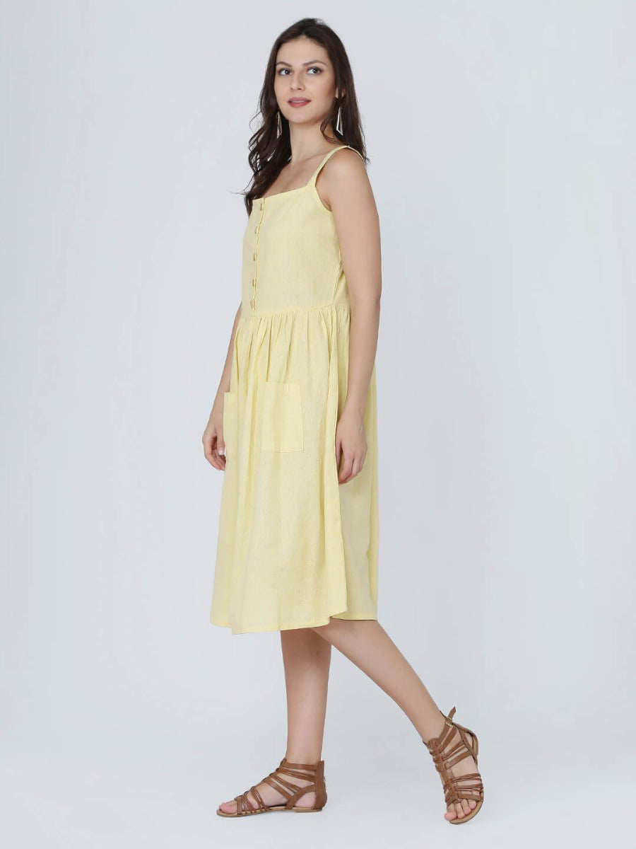 Dohyenne Cotton Linen Dress