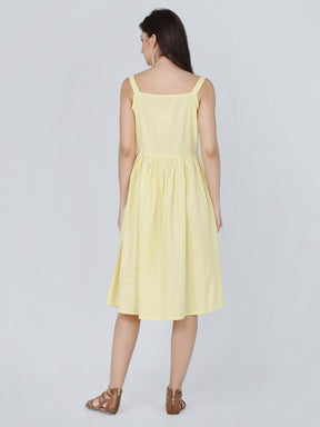Dohyenne Cotton Linen Dress