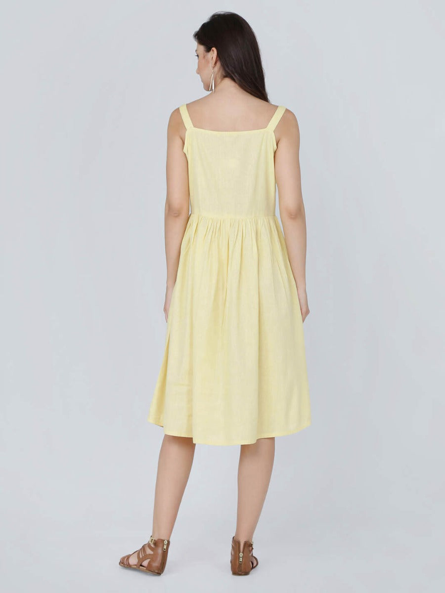 Dohyenne Cotton Linen Dress