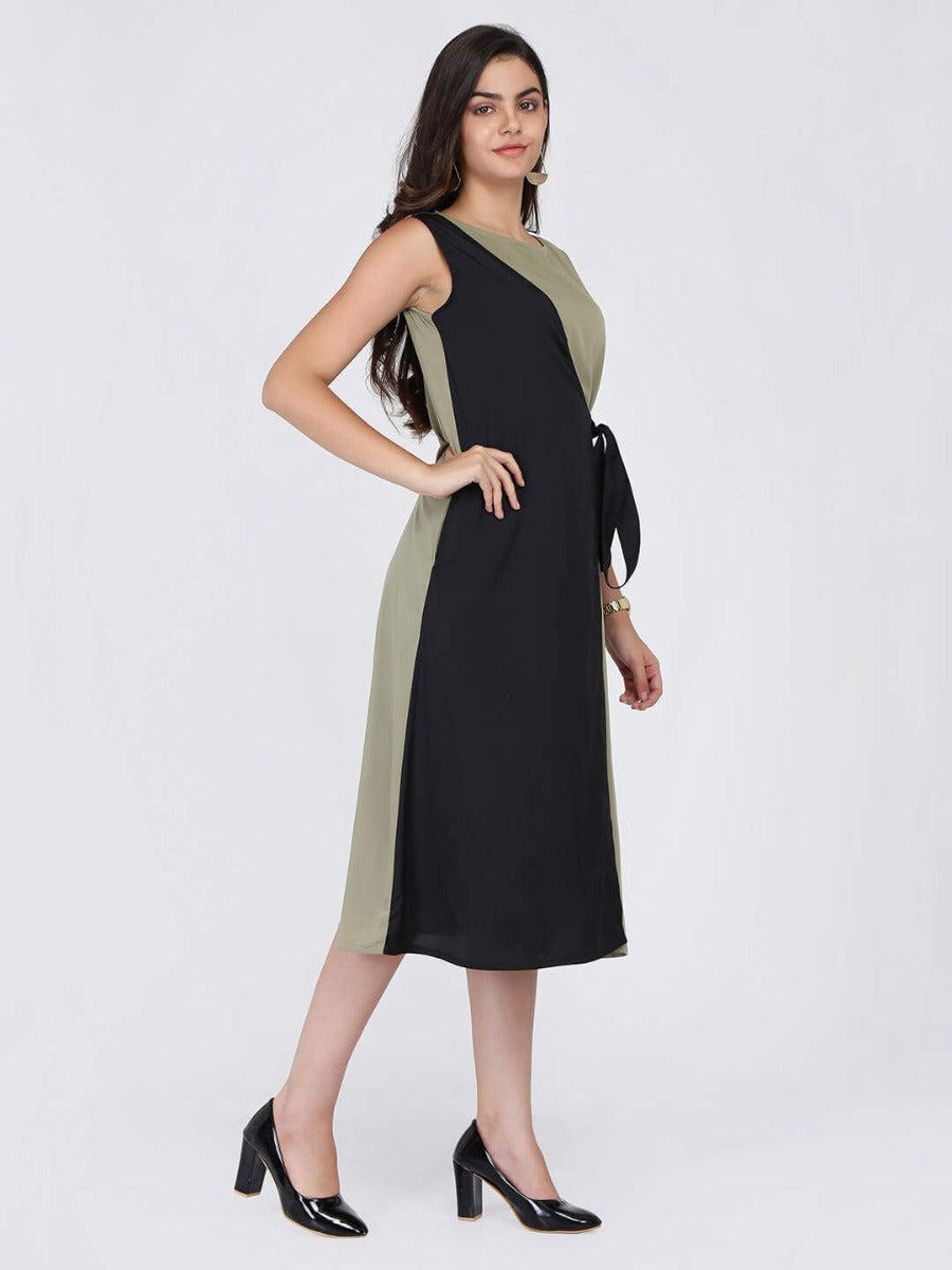 Dohyenne Color blocked Dress