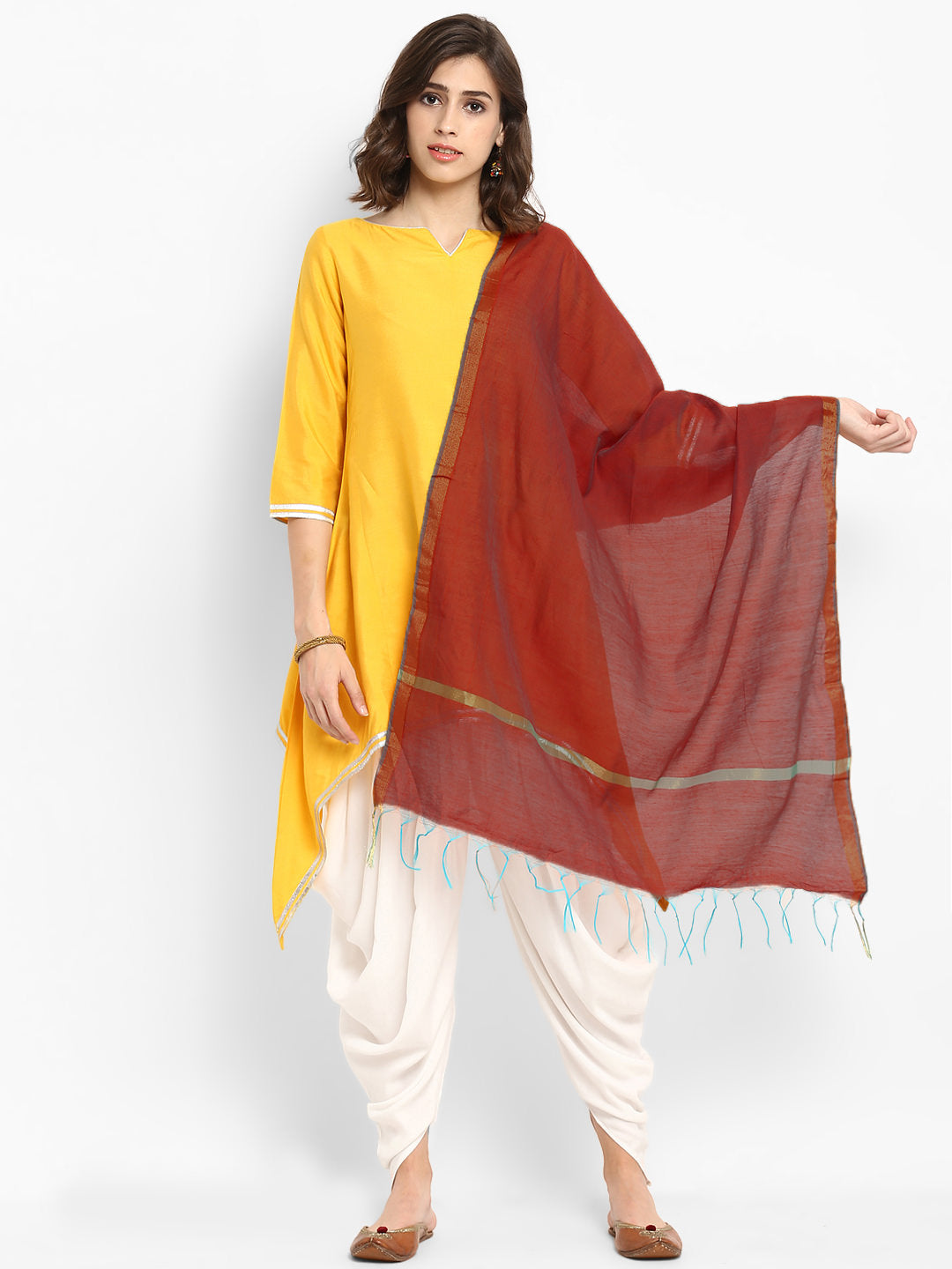 Banarasi Chandheri Dupatta - FS